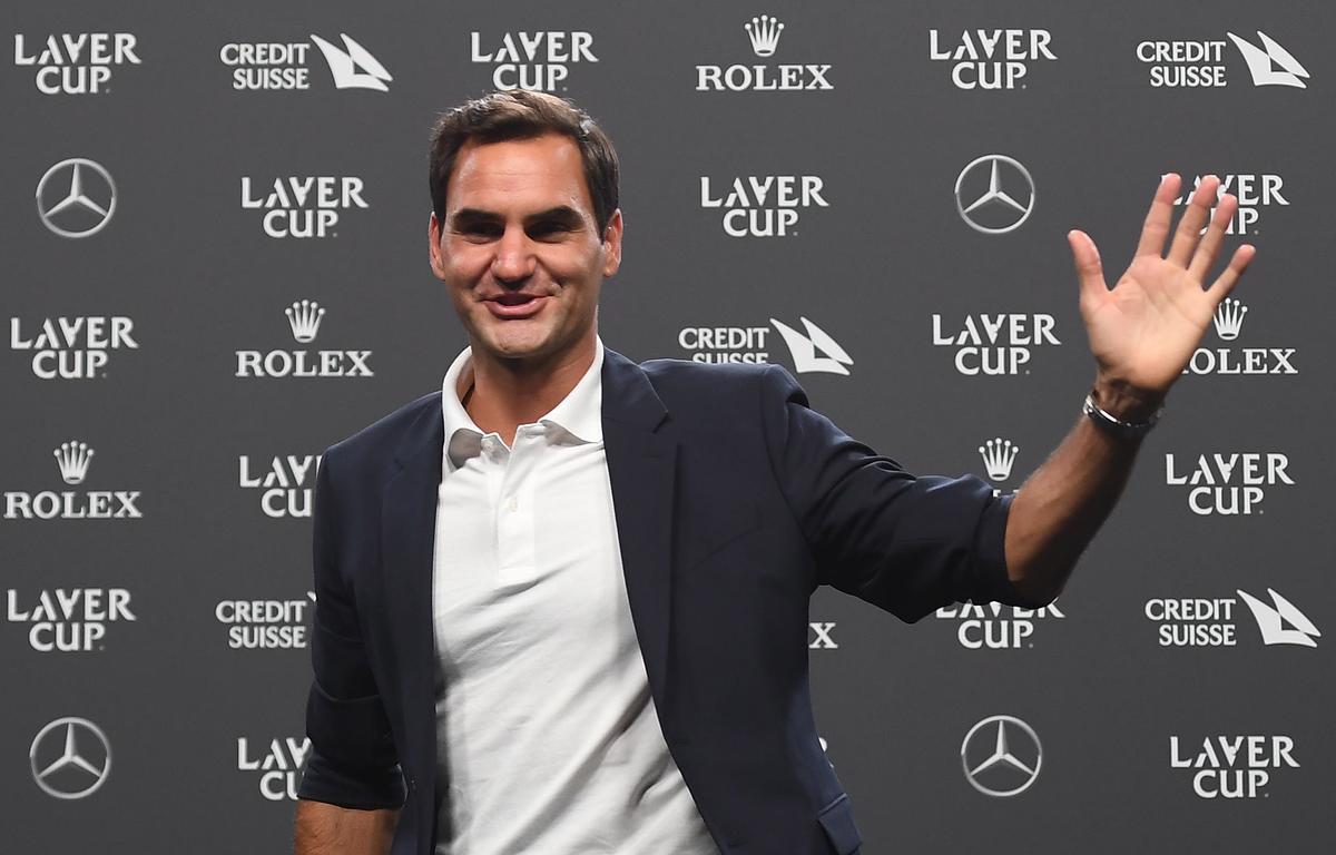 Tennis Laver Cup Roger Federer press conference