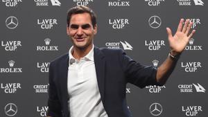 Tennis Laver Cup Roger Federer press conference