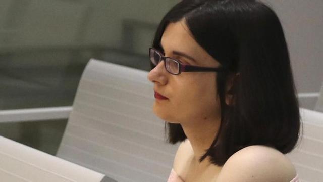 Cassandra Vera, este miércoles en el juicio en el que conoció su sentencia.