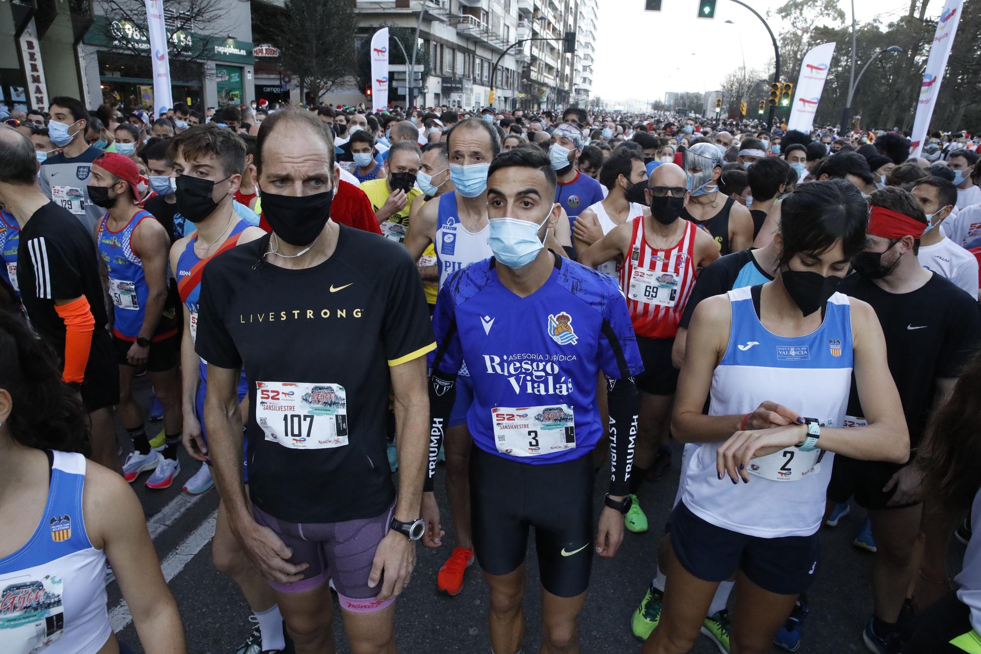 En imágenes: Así ha sido la victoria de Bakkali en la San Silvestre de Gijón