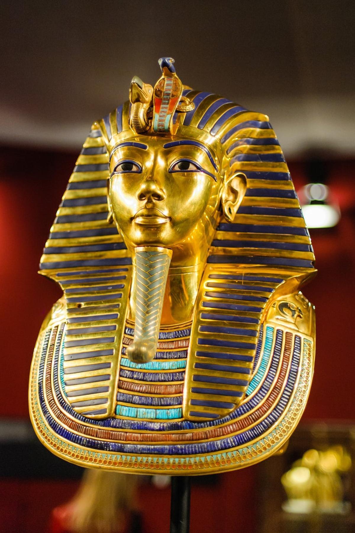 La máscara de Tutankamón es el mayor ejemplo del antiguo Egipto
