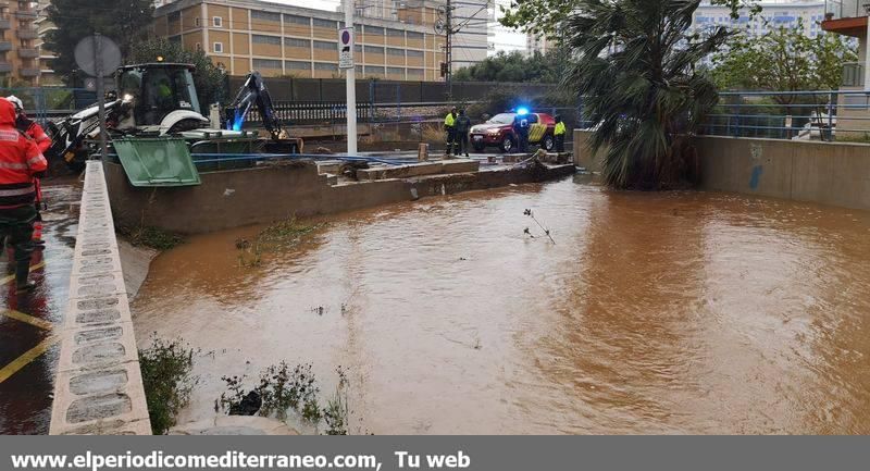 Aquí tienes las imágenes más espectaculares de la lluvia en Castellón