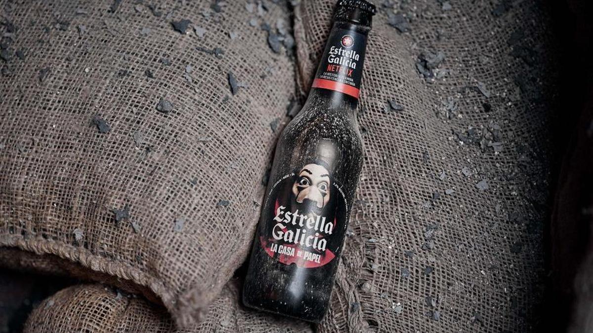 La Casa de Papel protagoniza una edición especial de Estrella Galicia.