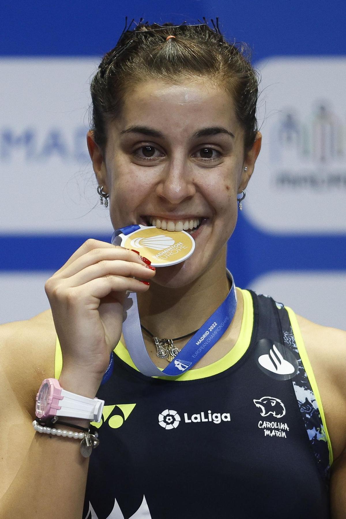 Carolina Marín gana su sexto Europeo consecutivo.