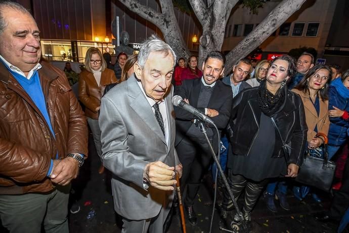 Encendido de la iluminación navideña en Telde