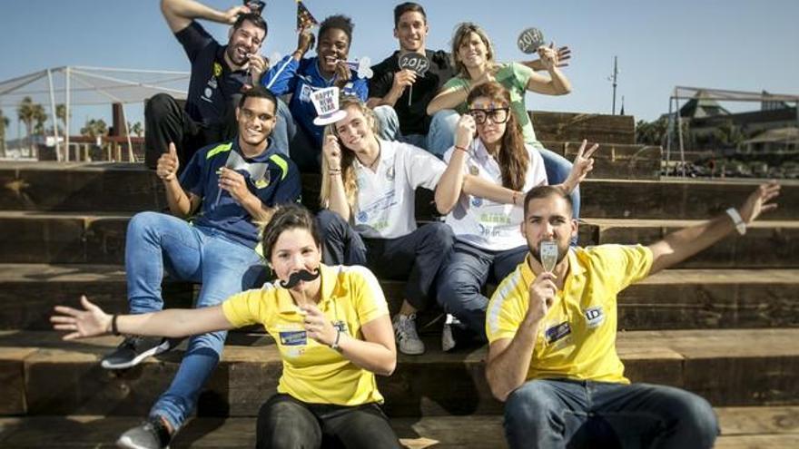 Brindis de la élite deportiva de Gran Canaria