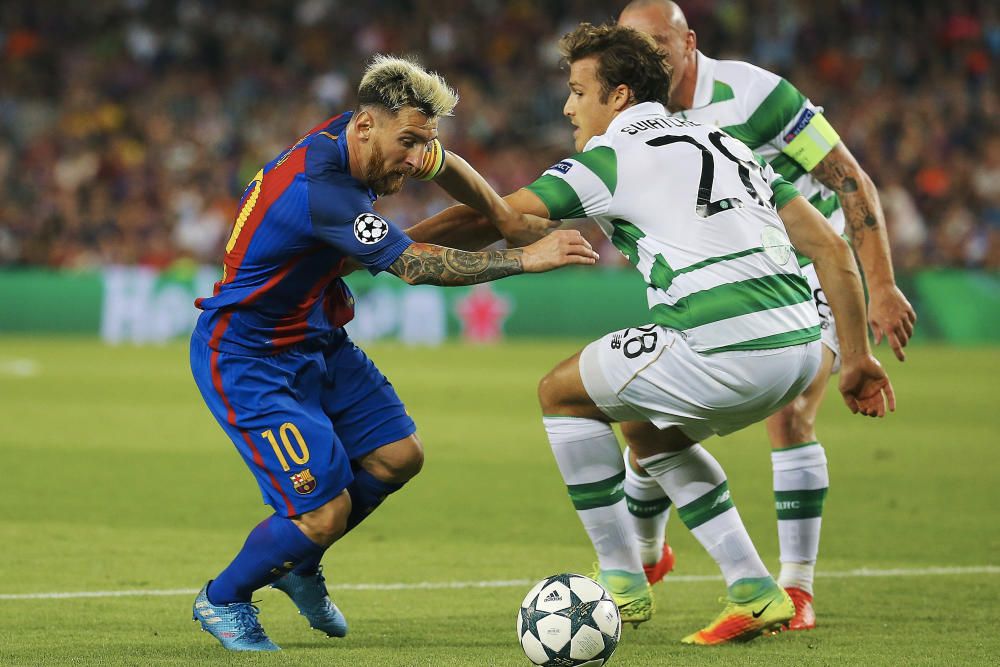 El Barça goleja el Celtic al Camp Nou