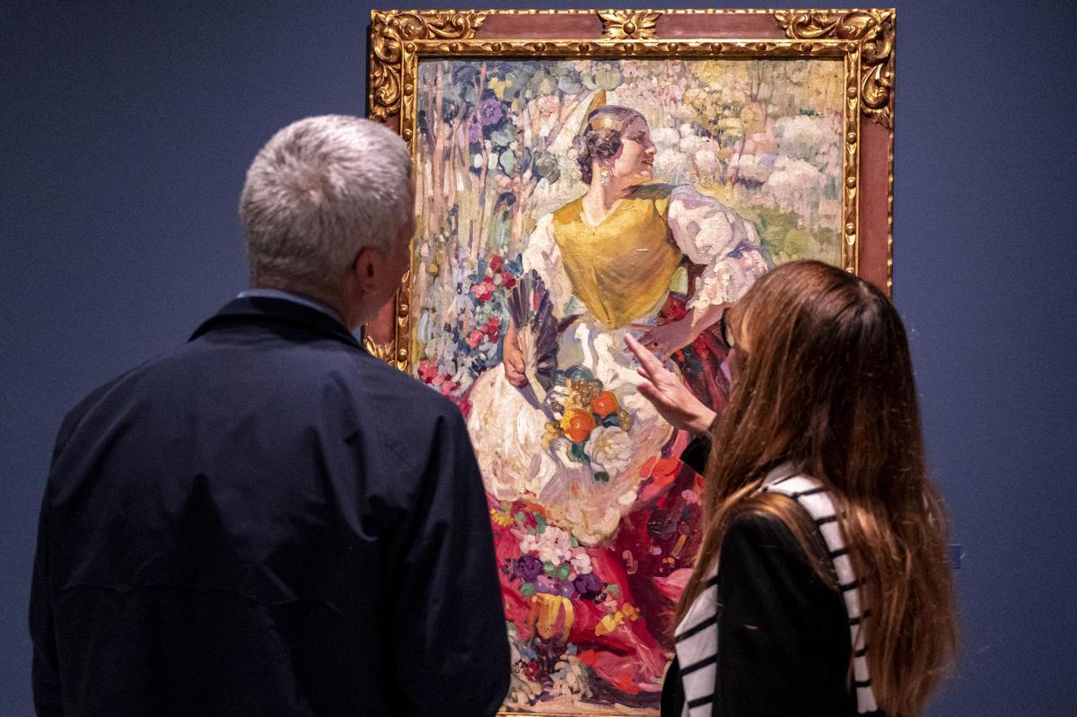 'Labradora valenciana' (1917), de Luis Dubón, en la exposición.