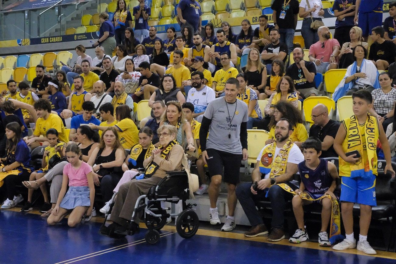 Despedida del Granca desde el Arena para la Copa del Rey