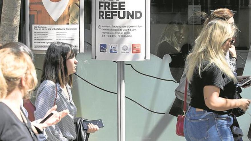 Todas las compras ‘tax free’ quedan libres de IVA