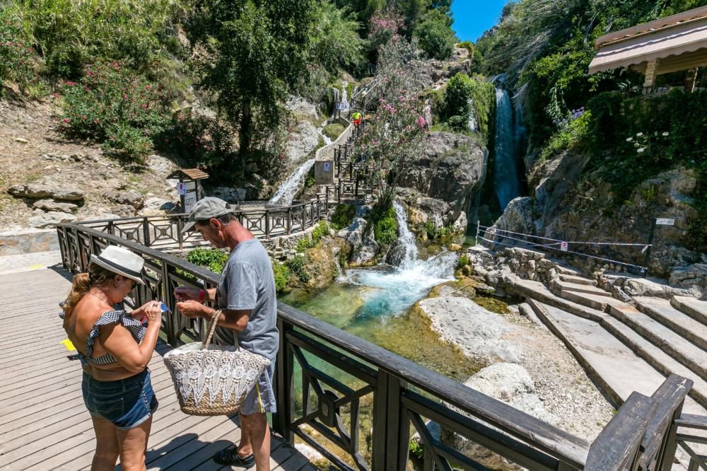 Las Fuentes del Algar reabren con aforo limitado