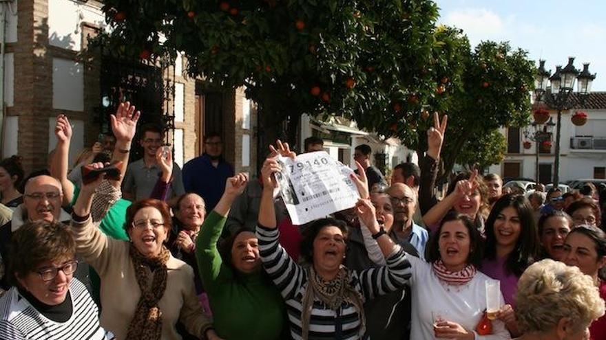 El Gordo de la Lotería llevó la alegría más exultante a los habitantes de Villanueva de la Concepción.