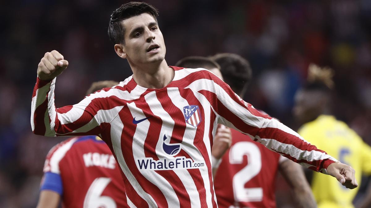 Morata, hasta 2026 en el Atlético.