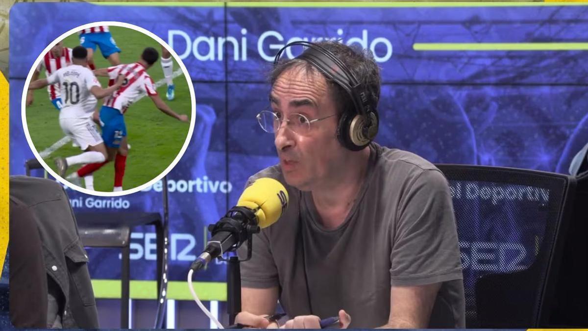 La contundente respuesta de Iturralde sobre el penalti a Mbappé