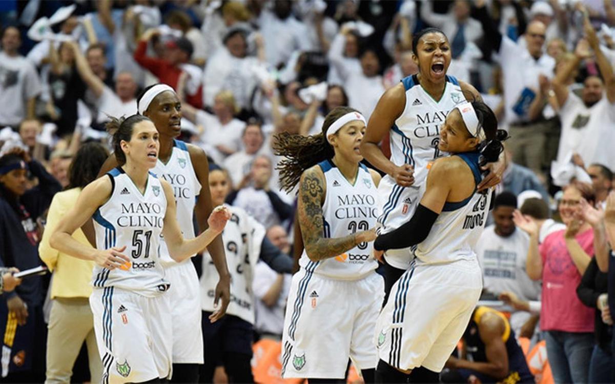 Así fue la celebración por el anillo de la WNBA conseguido por las Lynx Así fue la celebración por el anillo de la WNBA conseguido por las Lynx