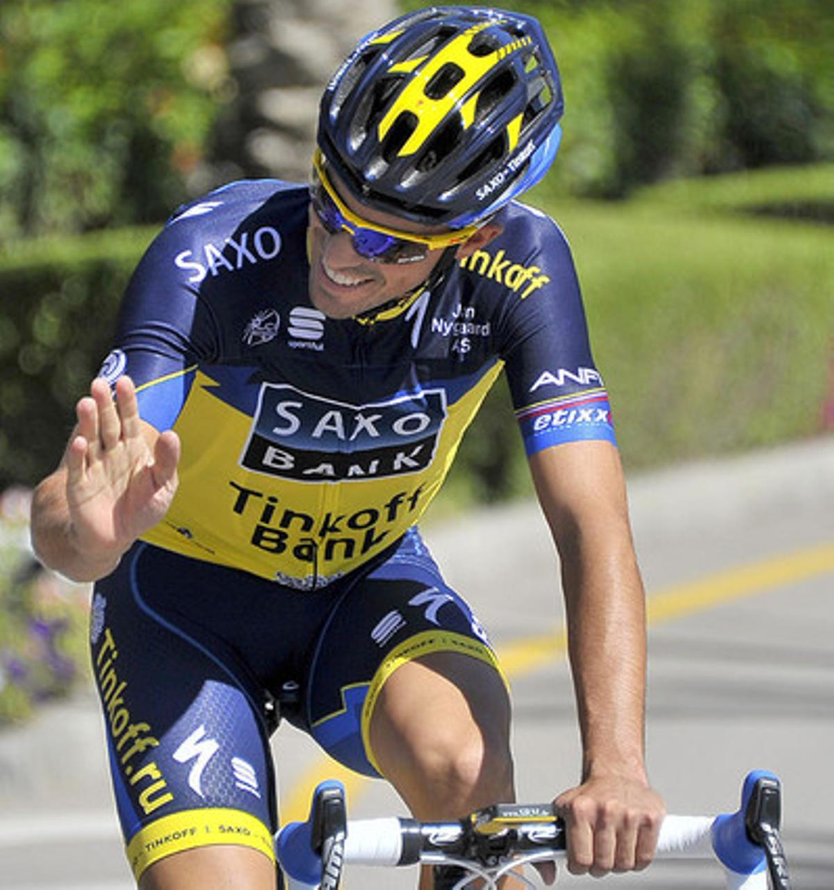 Alberto Contador, a Masqat (Oman).