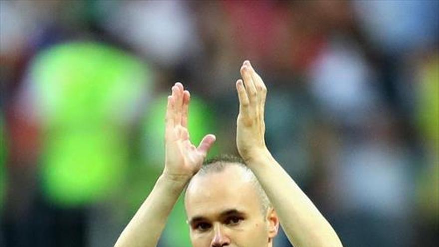 La despedida de Iniesta