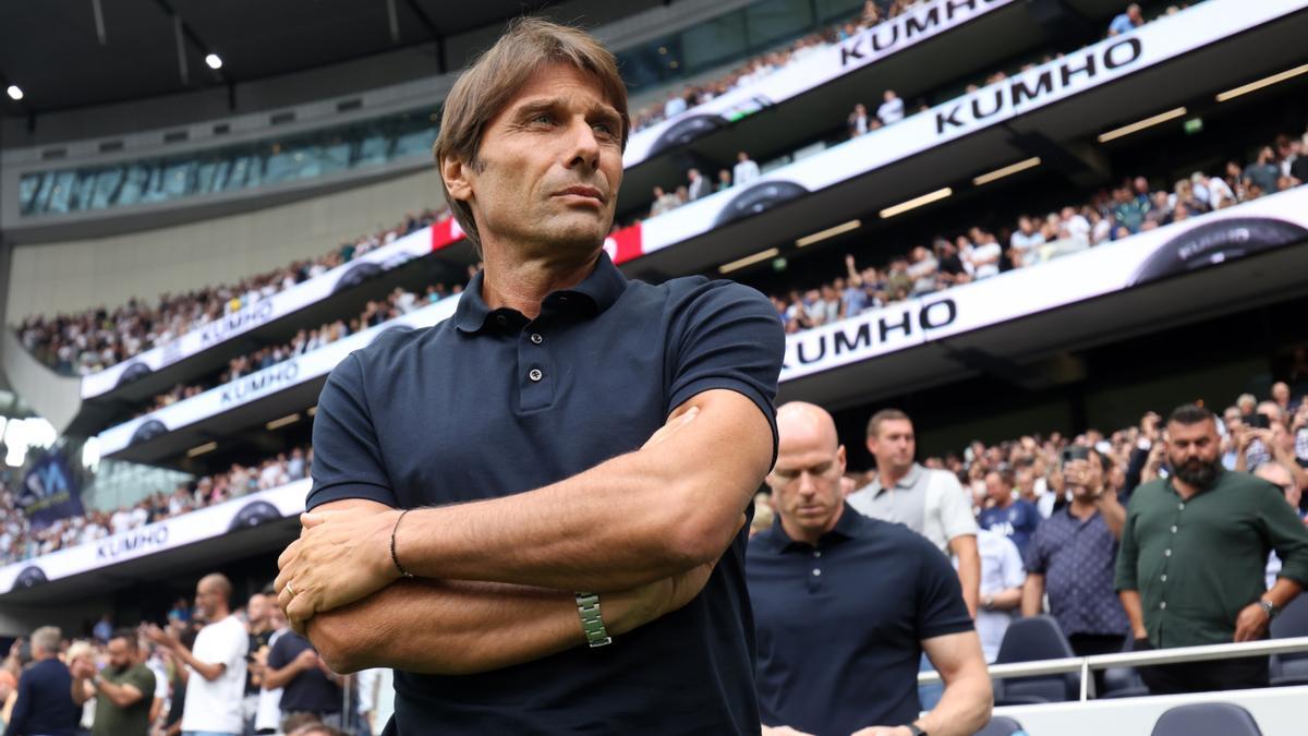 Antonio Conte, entrenador del Tottenham