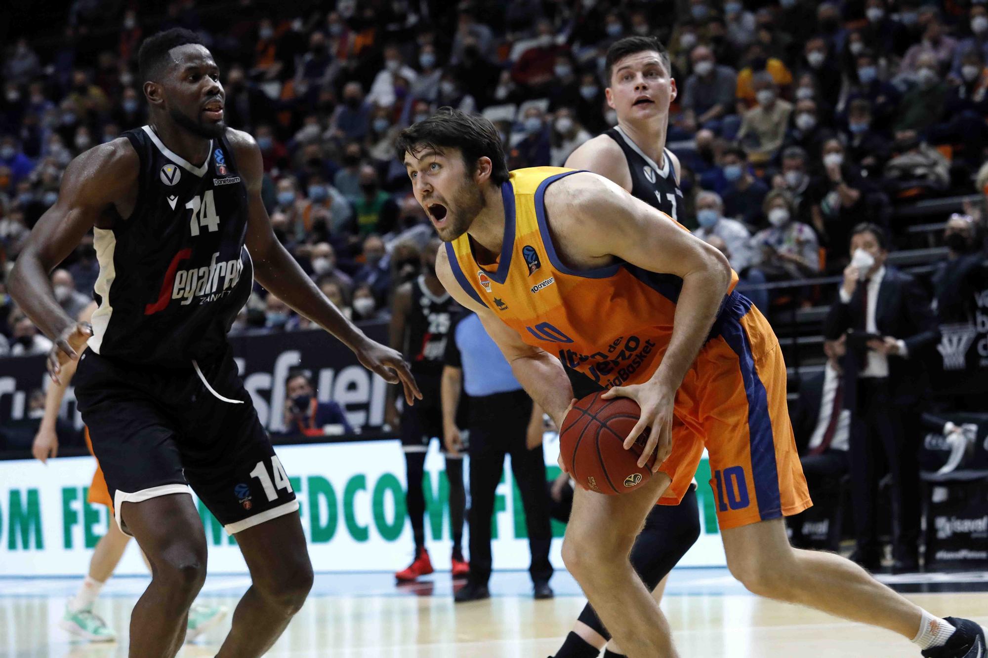 Partido de EuroCup Valencia Basket- Virtus Bolonia