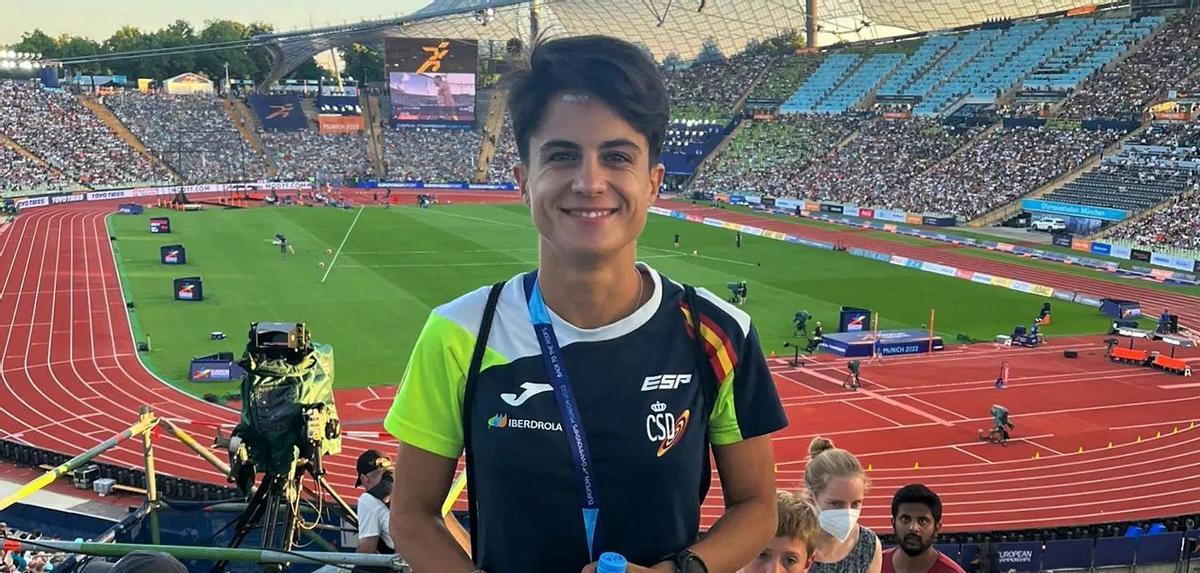 María Pérez, en el pasado Europeo de Munich.