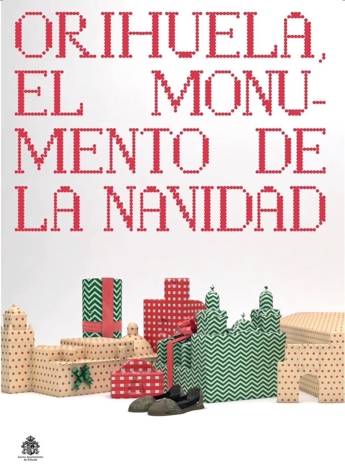 Cartel de la campaña de Navidad de Orihuela.