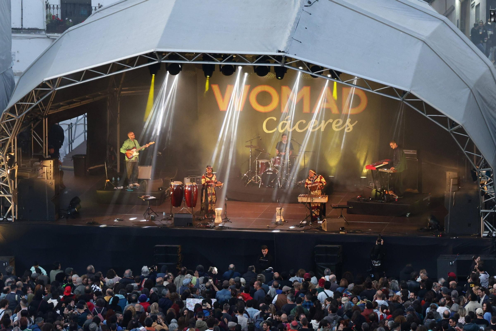 Las imágenes del sábado de Womad en Cáceres