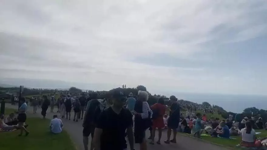 El Monte de San Pedro, a las 18.25 horas