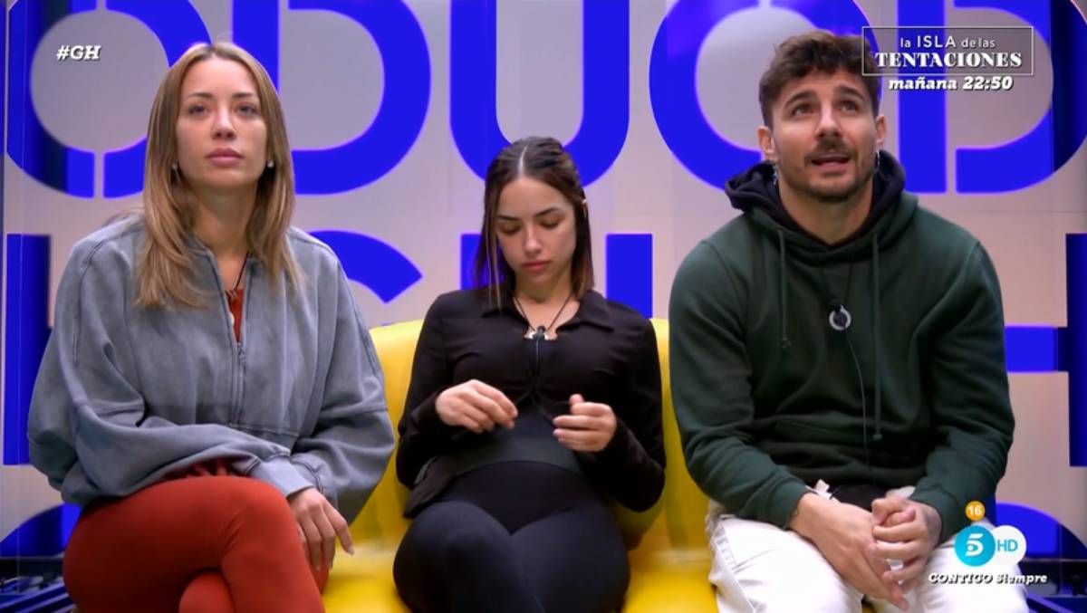 Mayka rivera, Lucía Sánchez y Manuel González, trío de 'GH DÚO 2'