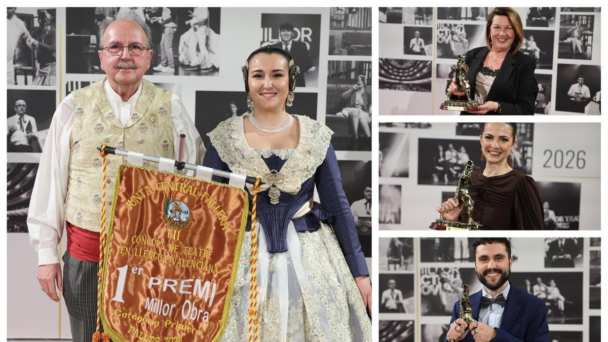 Los ganadores del Teatre Faller 2026