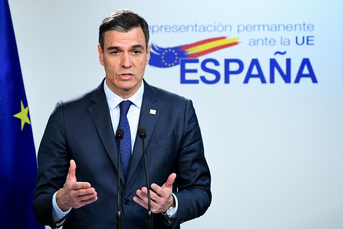 El presidente del Gobierno Pedro Sanchez