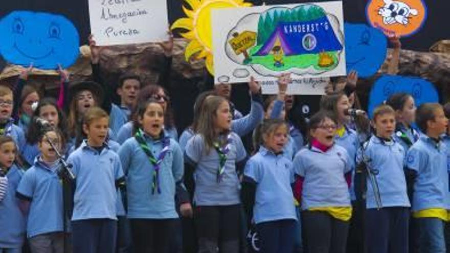 Alcoy vibra con el festival scout de la canción