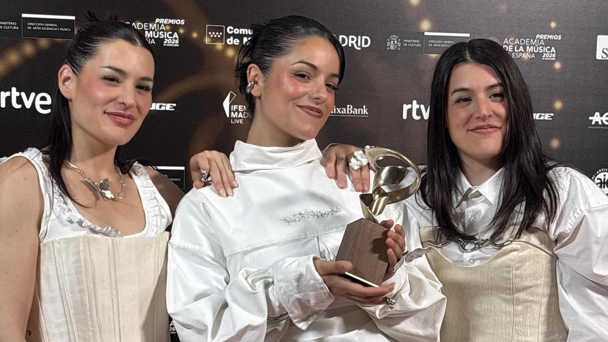 Baiuca, Tanxugueiras y Luz Casal logran para Galicia cuatro de los Premios de la Academia de la Música