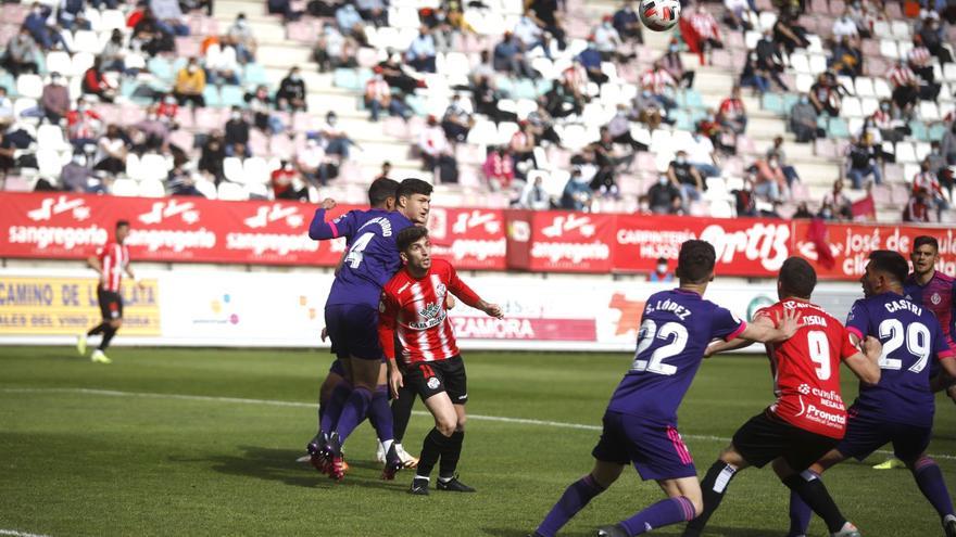 Partido del Zamora CF y el Valladolid Promesas.