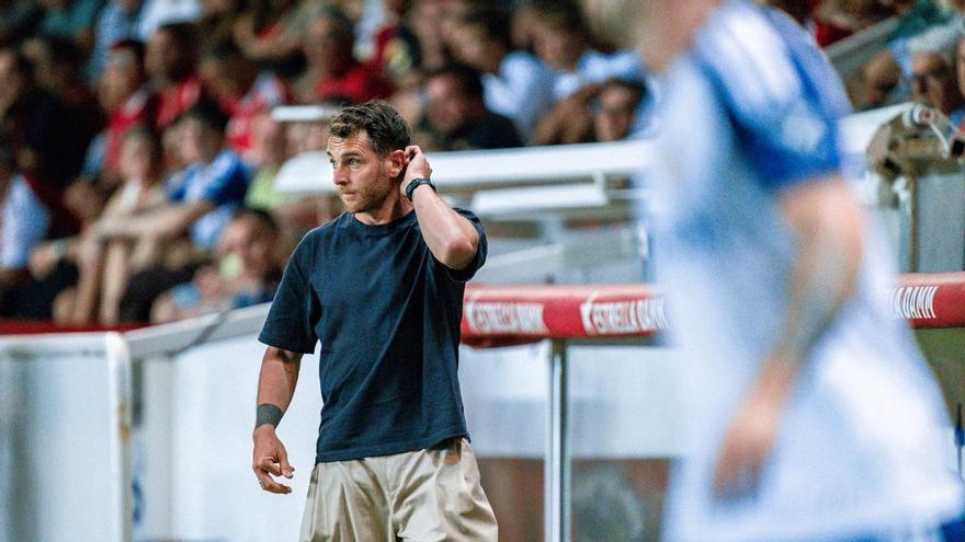 Ibai Gómez, fastidiado por el resultado pero satisfecho con sus futbolistas: “Si jugamos 20 partidos como este, ganamos 19”
