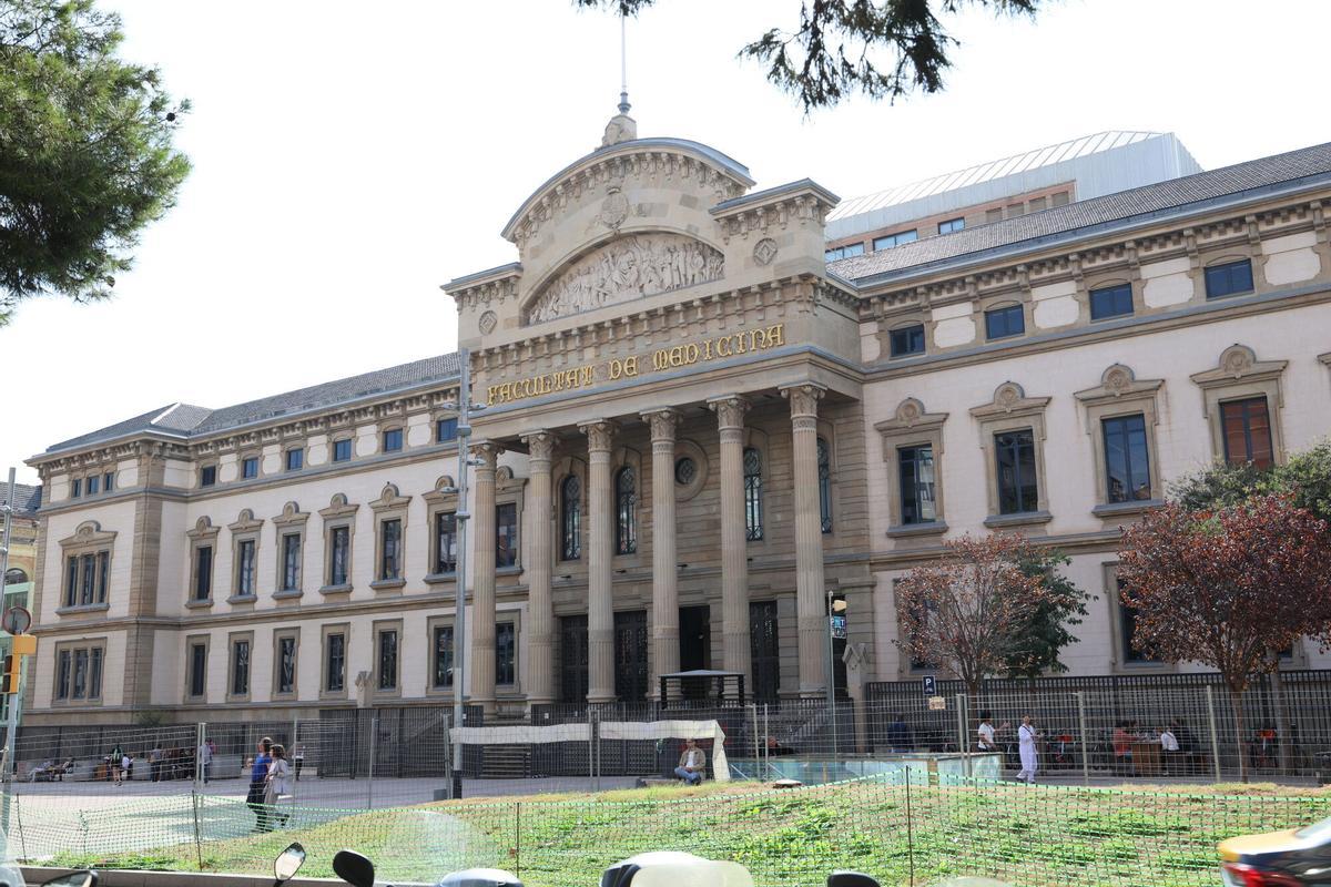Facultad de Medicina y Ciencias de la Salud del Hospital Clínic (imagen de archivo)