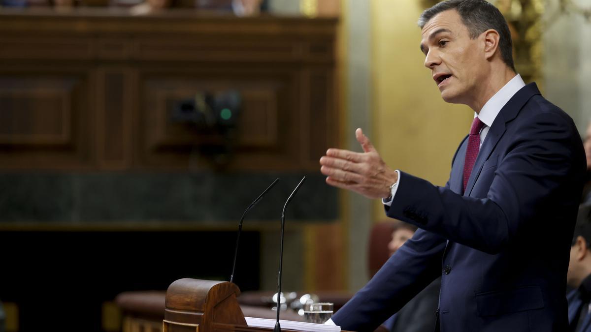 Las imágenes del debate de investidura de Pedro Sánchez en el Congreso