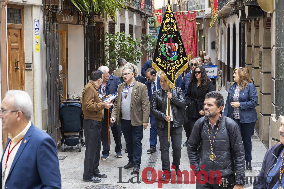 Cofradías y Hermandades de Semana Santa Peregrinan a Caravaca