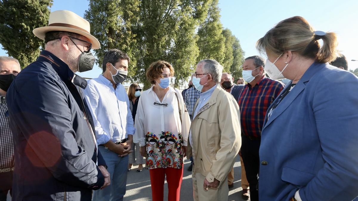 Inauguración de las 77 nuevas compuertas del azarbe de Hurchillo, este sábado en Bigastro.