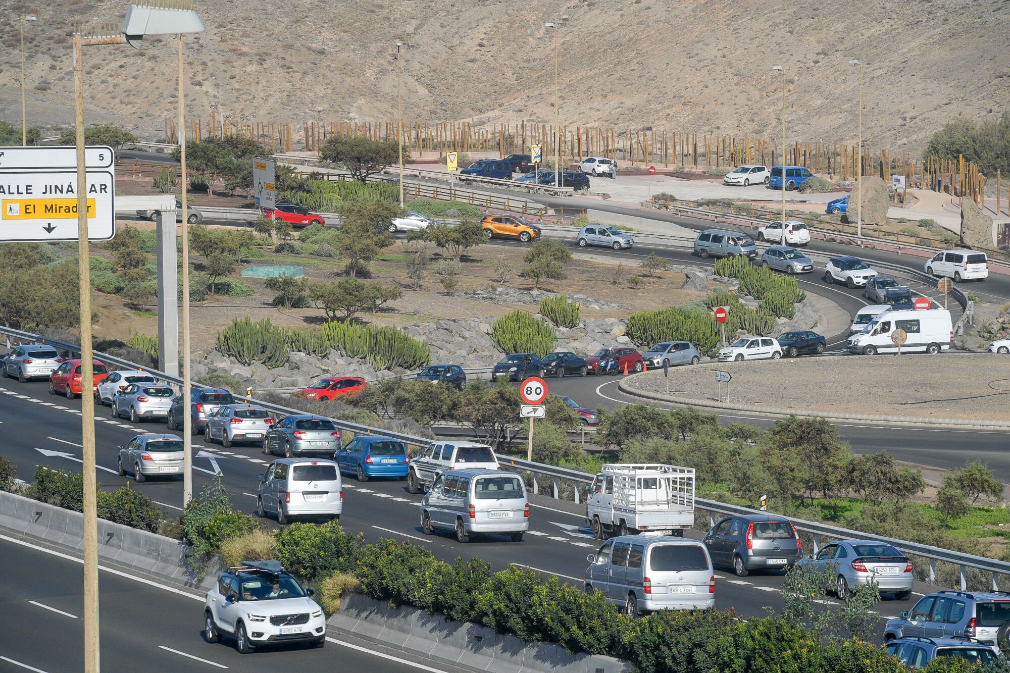 Colas y últimas compras navideñas en Las Palmas de Gran Canaria