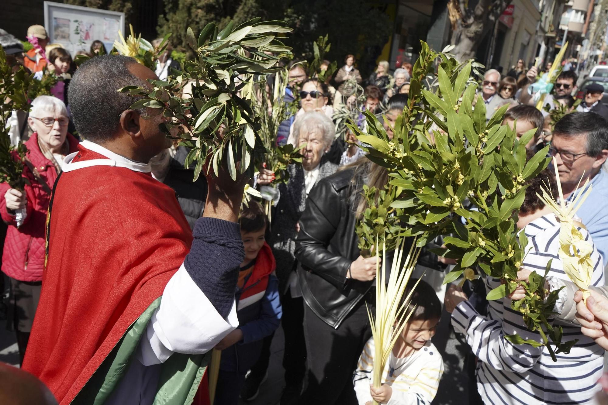 Imatges de la benedicció de Rams a Manresa