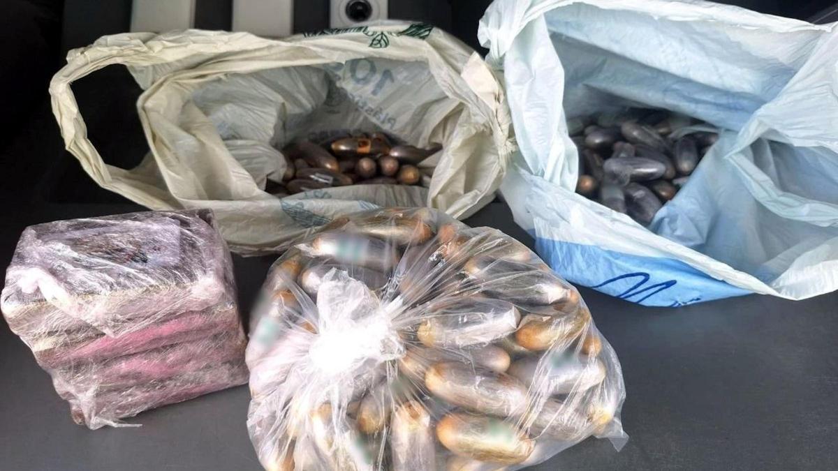 Imagen del material decomisado por la policía en Tarragona.