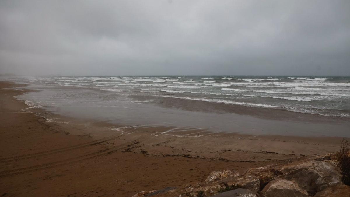 Lluvias a la Comunitat Valenciana con la borrasca Juan.