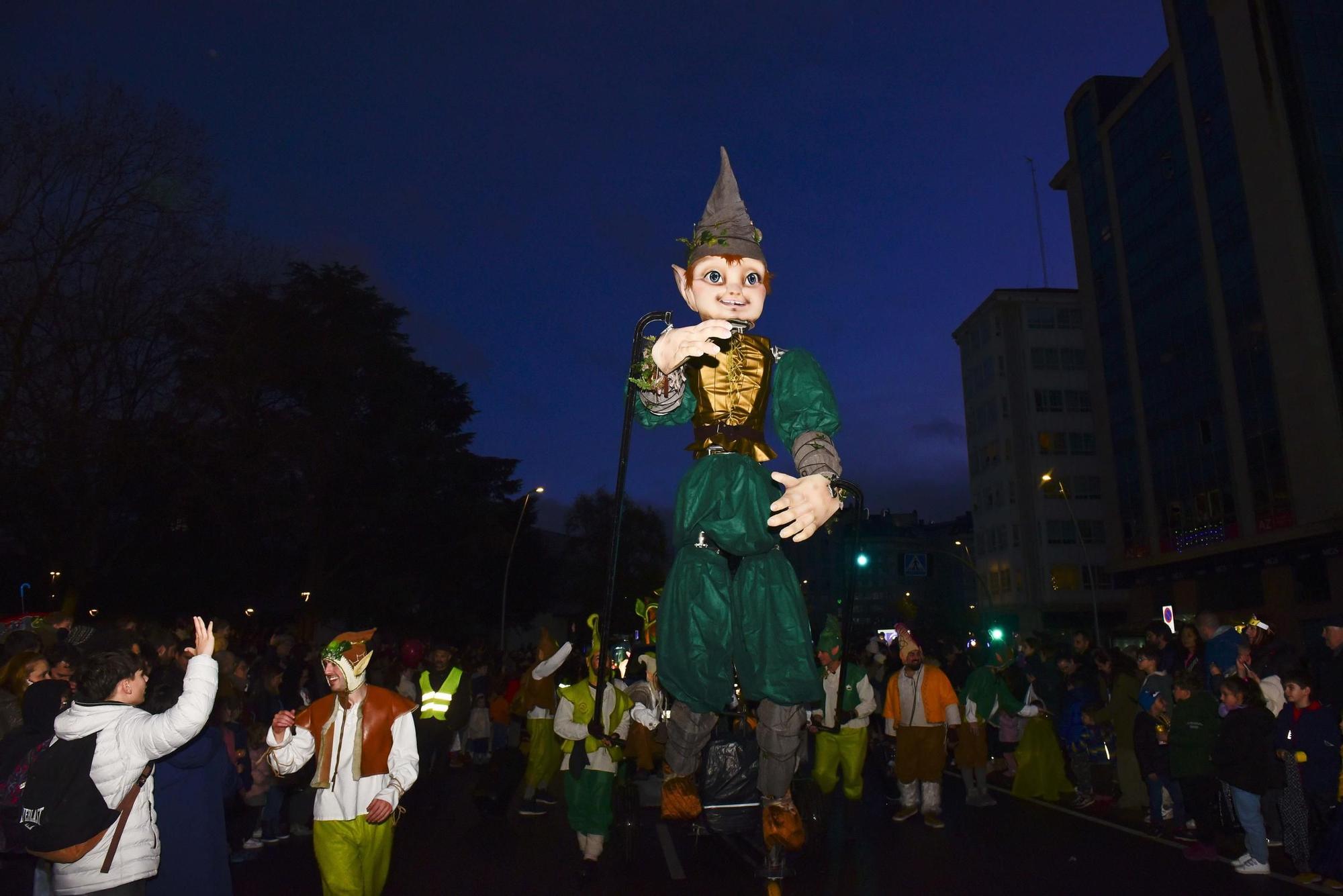 La llegada de los Reyes Magos a María Pita