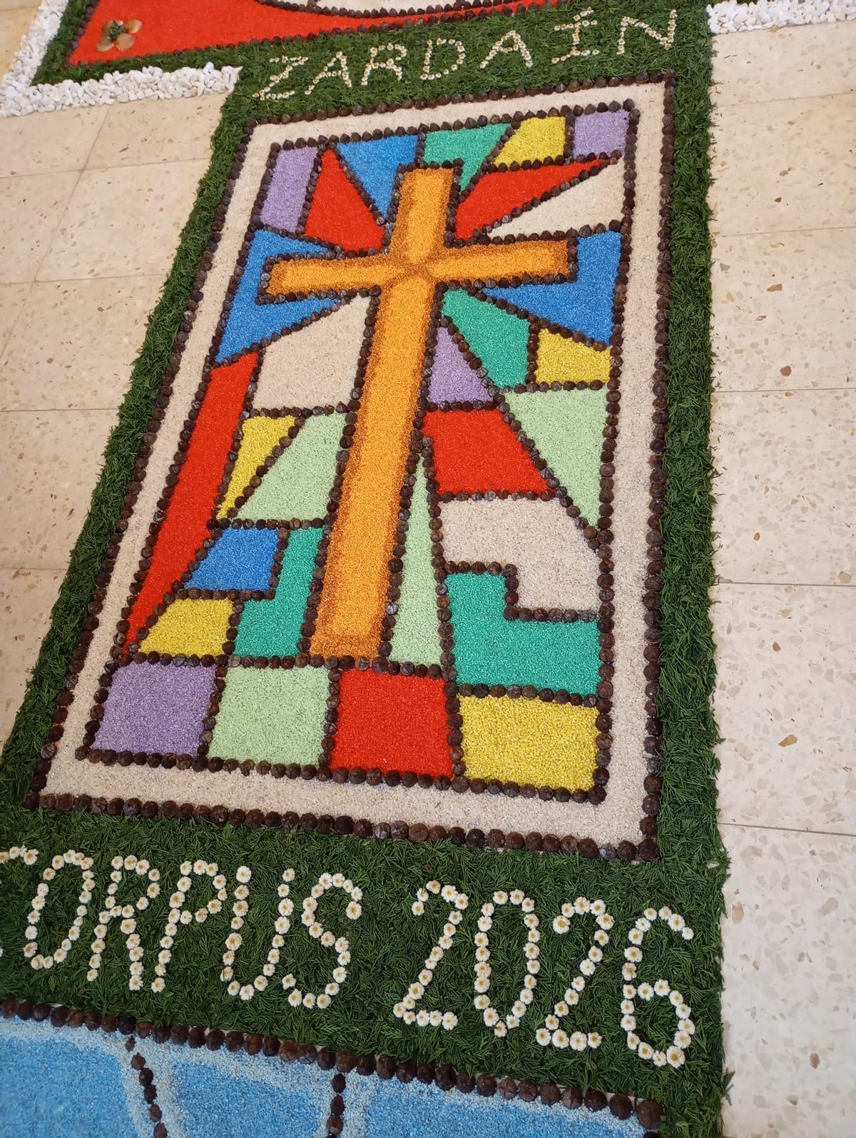 Arte efímero en Zardaín, Tineo