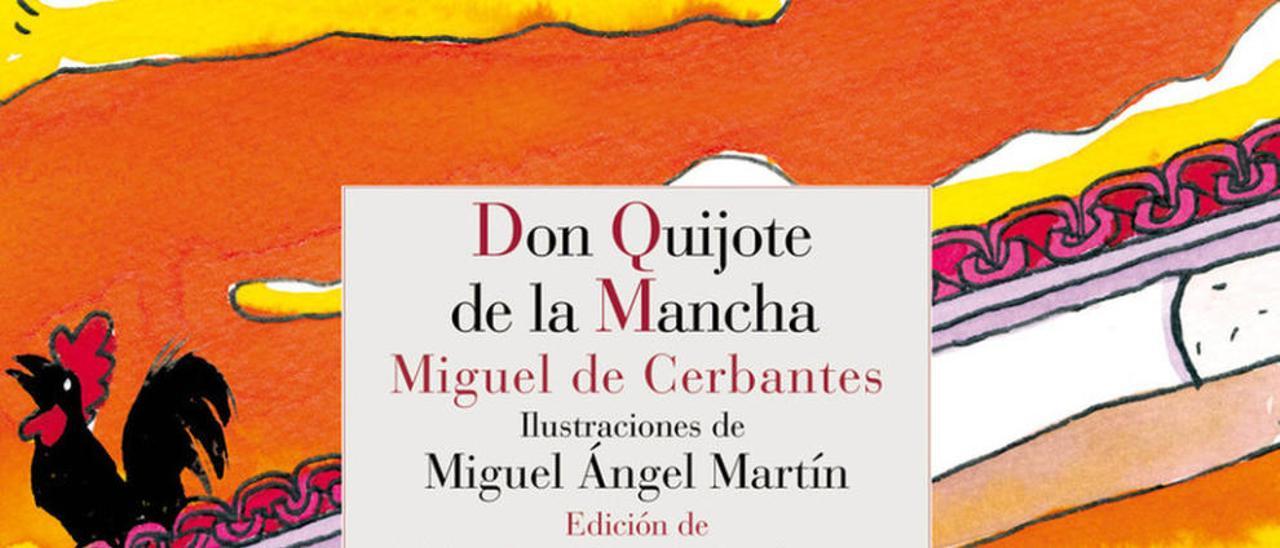 Un dibujo y portada de la edición de Pollux Hernúñez y Emilio Pascual, con dibujos de Miguel Ángel Martín.