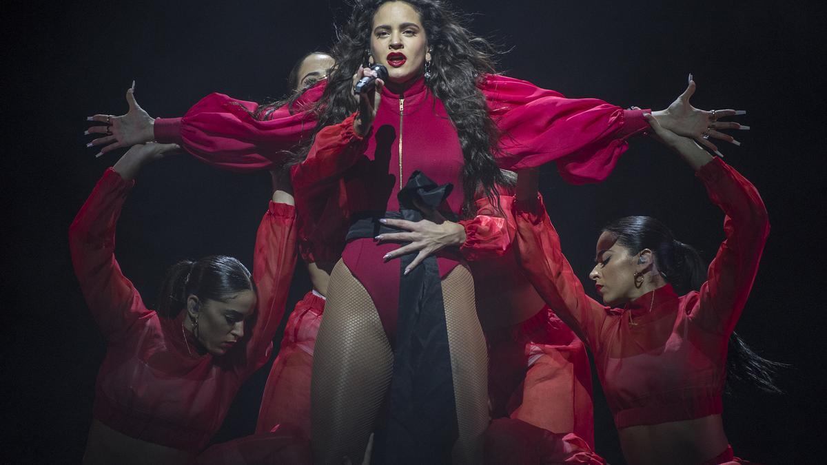 BARCELONA. 07.12.2019Concierto de ROSALIA en el Palau Sant Jordi. FOTO FERRAN SENDRA