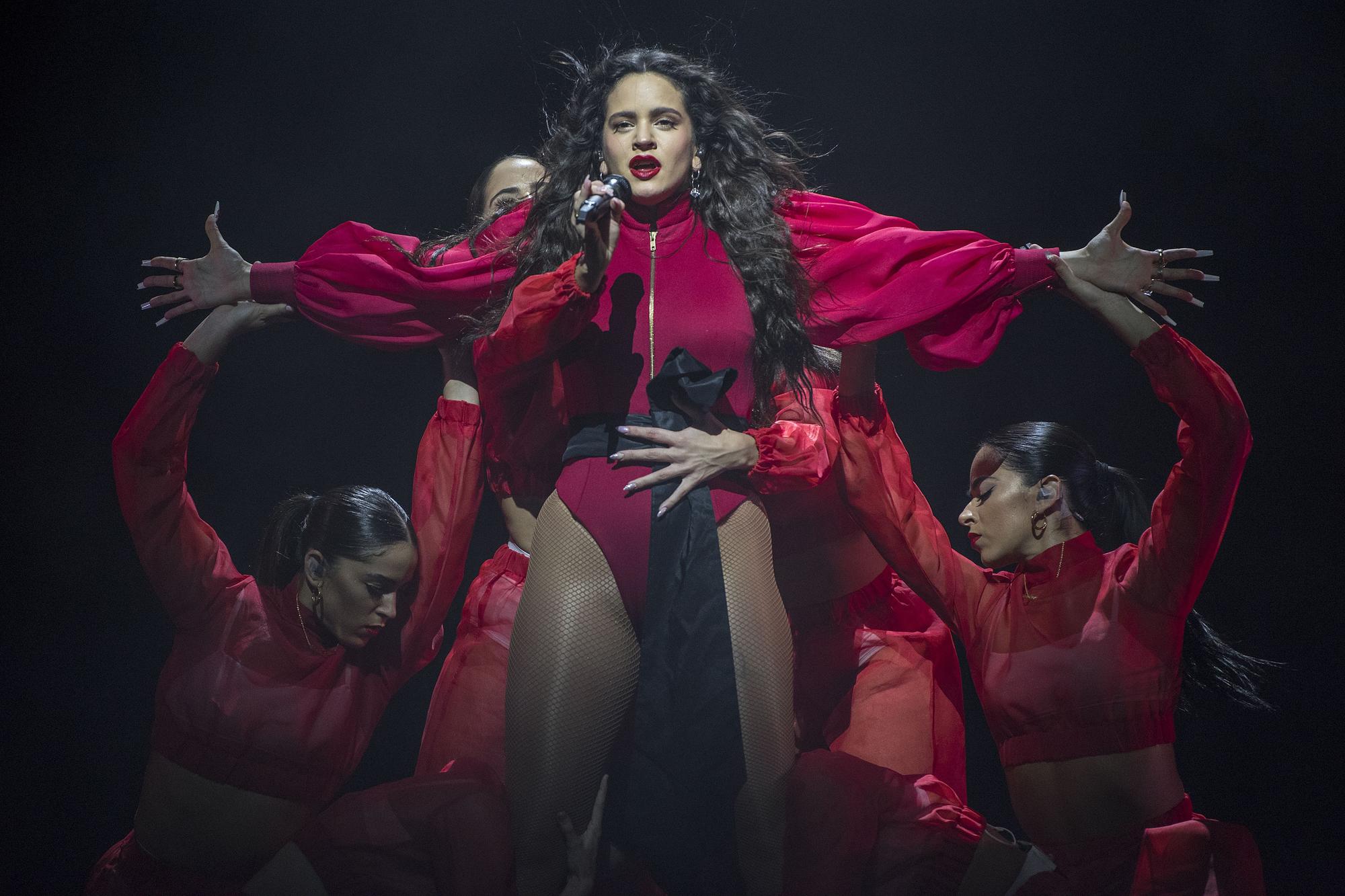 BARCELONA. 07.12.2019Concierto de ROSALIA en el Palau Sant Jordi. FOTO FERRAN SENDRA