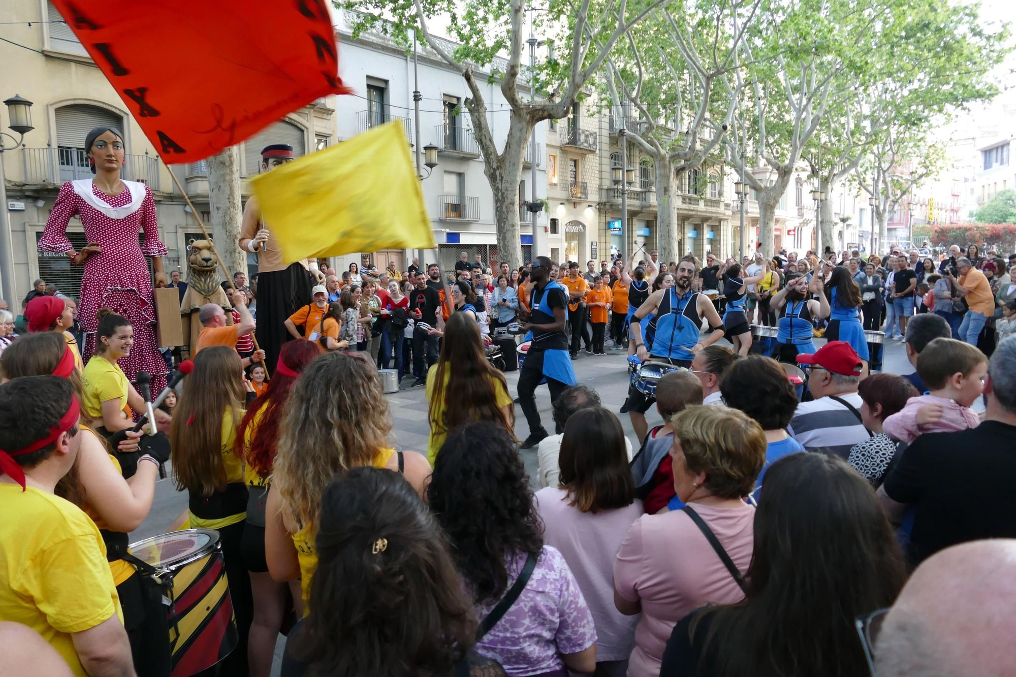 La Tramuntakada Festival Figueres recorre diferents carrers del rovell de l'ou
