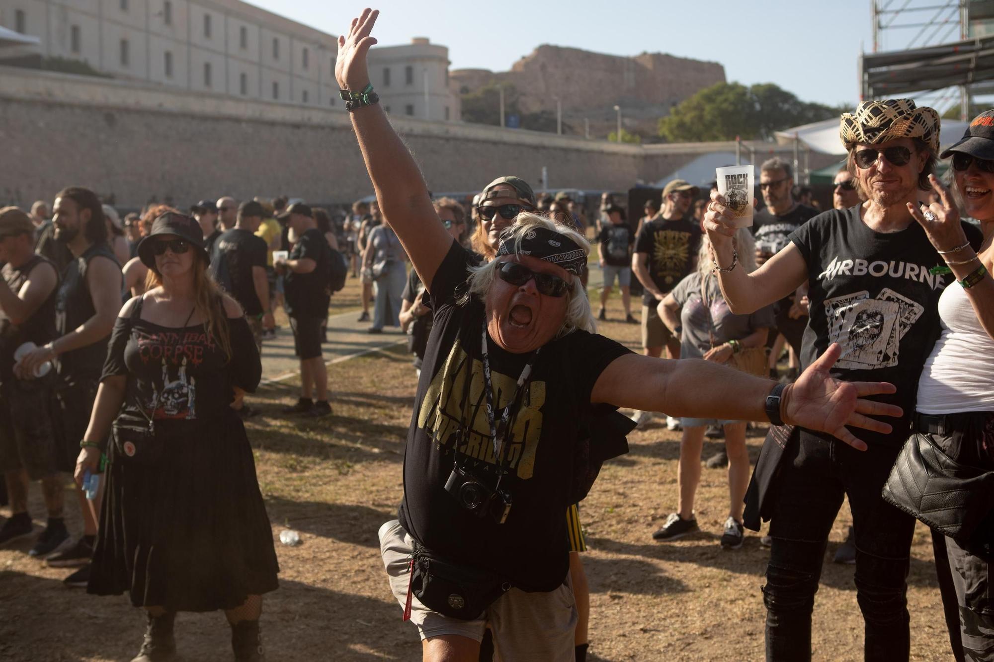 Así ha sido el ambiente en el primer día del Rock Imperium Festival 2025 en Cartagena