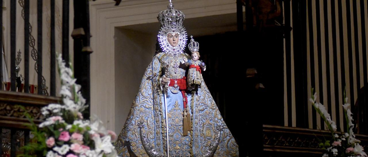 La Virgen de la Fuensanta vuelve mañana al Santuario de Algezares